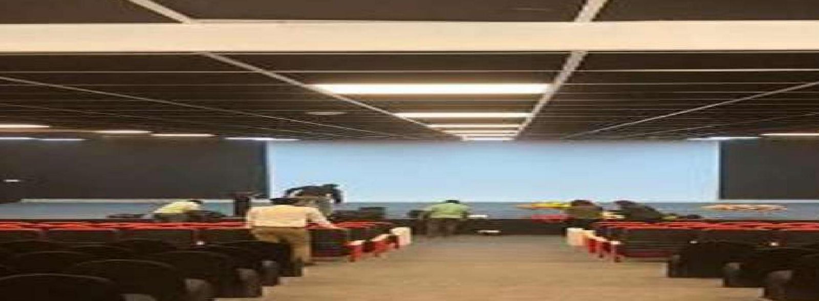 Auditorium acoustic treatment