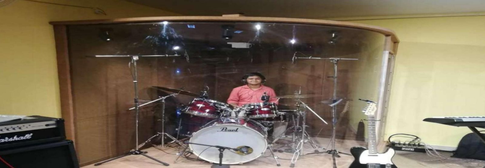 Drums Booth — Isolated, treated drum room