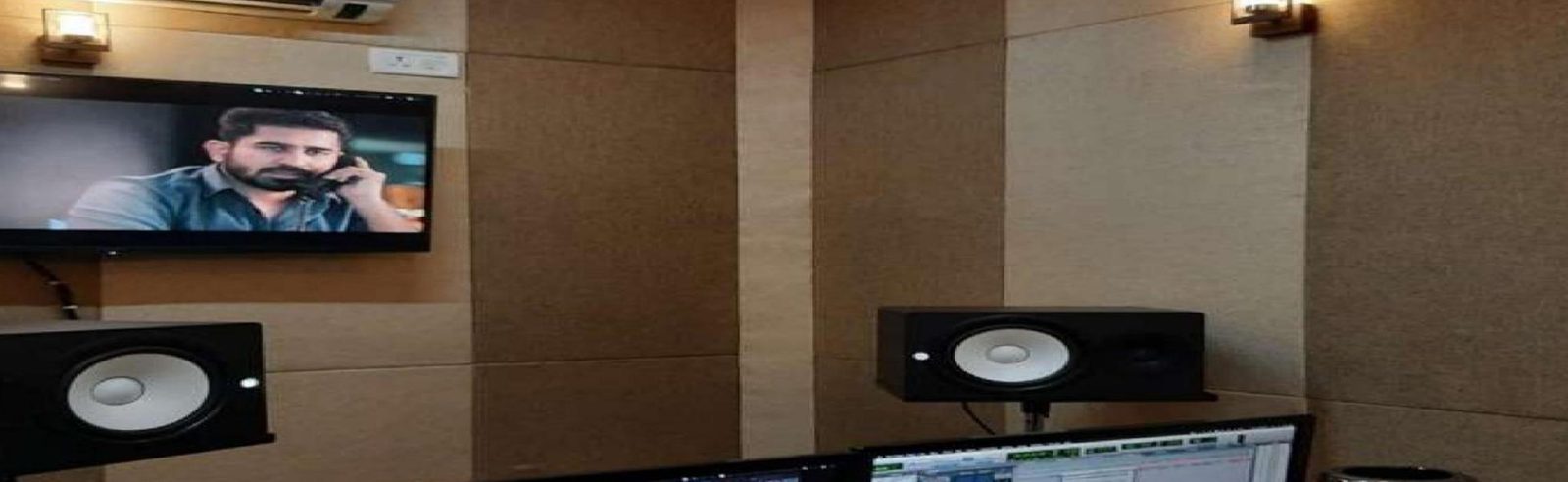 Recording Studio — Treated mixing room